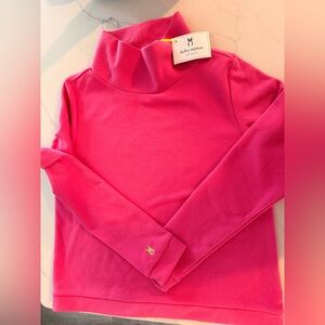 Dudley Stephens New Vibrant Pink Turtleneck Sweater size Large